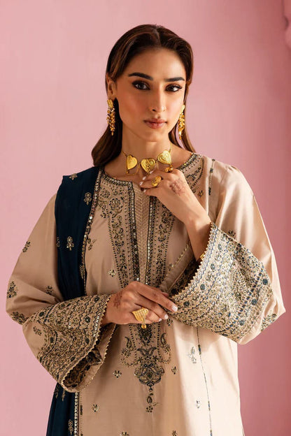Dhanak Embroidery 3-pc